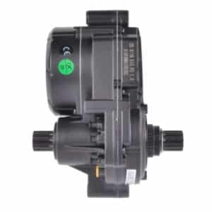 Bottom view of the Bafang M510 motor showing the specifications