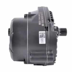 Side view of the Bafang M510 motor with detailed components visible