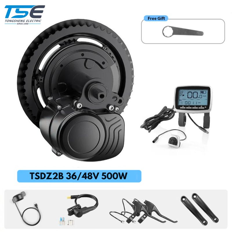 Kit De Vitesse De Remplacement Pour Moteur Tongsheng TSDZ2B - Grand Engrenage + Centre Nylon - Amélioration Pour Vélo électrique