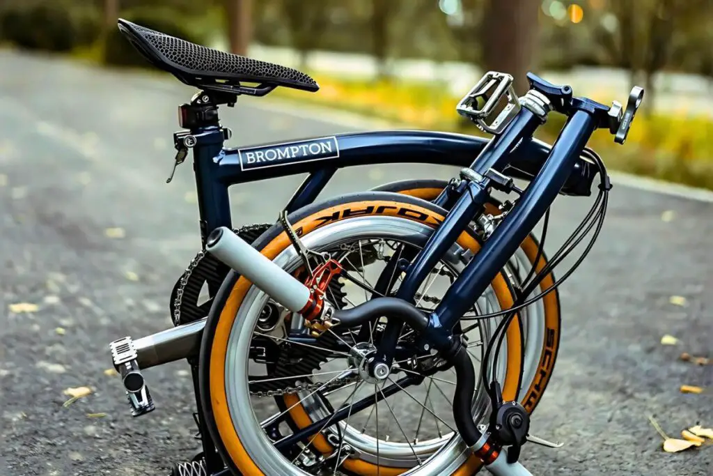 brompton bike fold